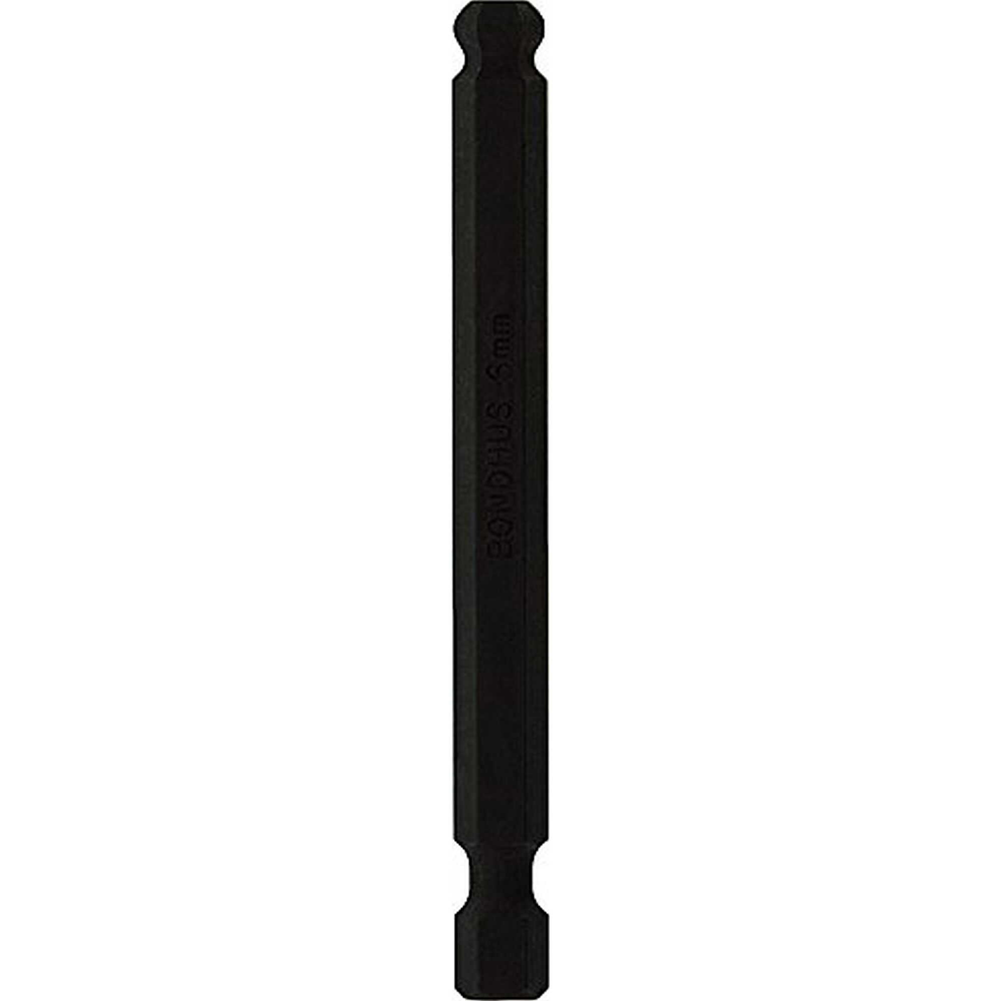 Bondhus, 6 mm x 3in. Ball End Power Bit, 10/Box, Drive Type Other, Model# 10868